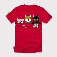 在飛比找蝦皮商城優惠-柴犬大學 返校日限量T恤 純棉 棉T(紅色) 短袖 中性T恤
