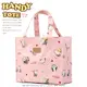 【Dolly Club】便利袋多色-文件袋-便當 手提-餐袋-G1M-方形-磁扣-雜物袋-水彩貓貓-防水布包-台灣製造