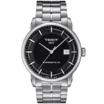 【TISSOT 天梭 官方授權】LUXURY 簡約時尚機械腕錶 禮物推薦 送禮首選(T0864071105100)