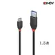 LINDY林帝 USB A TO TYPE-C 傳輸線 36917_A USB 3.2 手機充電線 1.5M