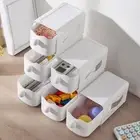 Stackable Jewelry Lipstick Storage Container Sundry Storage Box Bathroom