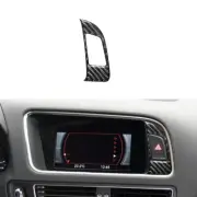 Double Flashing Lamp Button Trim Cover Decor Carbon Fiber For Audi Q5 2009-2017 (for: Audi)