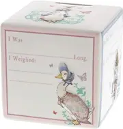 Beatrix Potter Money Bank - Peter Rabbit New Baby