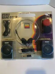 Vintage 1993 GEMINI Walkperson Stereo Sound System Model AS595