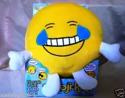 AS SEEN ON TV,EMOJI-KINS "LAUGHSTER",ELECTRONIC TALKING PLUSH FIGURE,LIGHTS,NEW