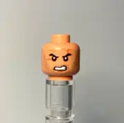 LEGO Starwars Jango Fett Head Angry 75191 Custom Nougat NEW