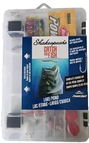 Catch More Fish Tackle Box Kit Lake/Pond With Berkley PowerBait