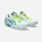 Asics Solution Speed FF 2 Clay 1042A134.405 Womens 5.5 Blue Tennis Shoes EEE4140