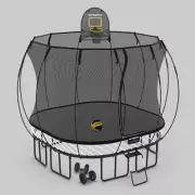 Springfree Medium Square Trampoline 9 ft - Moving Accessory Bundle