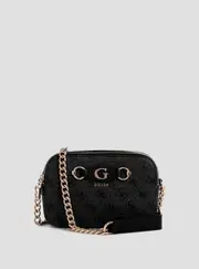 GUESS Women's Black Logo Izzy Camera Bag
