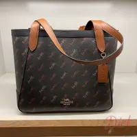 在飛比找蝦皮購物優惠-【歐洲outlet正品】COACH  馬車滿版 LOGO 素