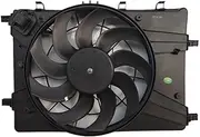 Car Radiator Cooling Fan Assembly，Compatible with Cruze 2008-2010 ，Compatible with Orlando Cruze Wagon 2011-2018 13267630