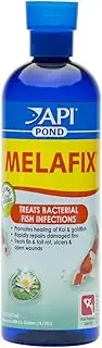 API POND MELAFIX Pond Fish Bacterial Infection Remedy 16-Ounce Bottle
