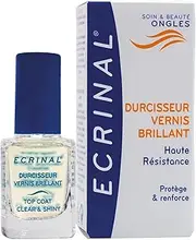 Ecrinal Top Coat Clear and Shiny for Nails, 0.34 Fluid Ounce