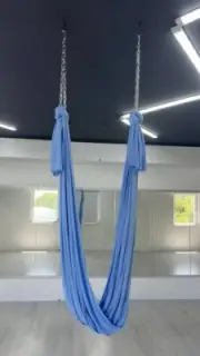 Professional Aerial Yoga Hammock Anti-Gravity Fly Yoga Swing Sky Blue