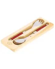 Jean Dubost Laguiole 2pc Salad Server Set