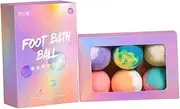 OSOLADY 6-pack Essential Oil Bath Spa Foot Bath Balls for Home Use Sea Salt Balls Gentle Formula Foot Care Bath