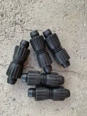 QTY-5 PL-80-PC Power-Lock Coupling Hose Repair Fitting Joiner Splicer Union