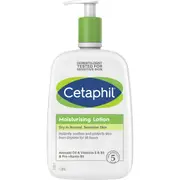 Cetaphil Moisturising Lotion Dry To Normal Sensitive Skin 1L