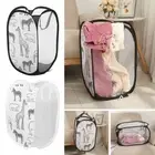 Toys Sundries Home Storage Hamper Mesh Laundry Dirty Sorting Laundry Baskets