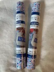 HTV heat transfer vinyl bundle, two Roles, 4th Of July.
