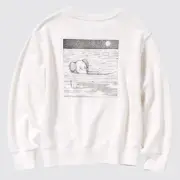 Uniqlo x Kaws White Sweatshirt Long sleeve - Medium