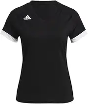 [adidas] Quickset Short Sleeve Jersey - Womens Volleyball XS Black-White