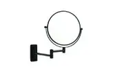 Thermogroup Ablaze Magnifying Mirror Non Lit Wall Mount 1x-5x Matte Black R16SMB