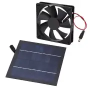 Solar Powered Fan, 20W IP65 Outdoor Exhaust Fan Energy Saving Air Vent Radiat...