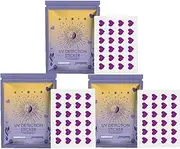 72PCS UV Detection Stickers Love, Stickers for Sunscreen, Heart Shape Sun Patch, Summer Outdoor Exposure Isolation UV Face Protection, Portable Outdoor Accessories, Body Decal for Outdoor Sports