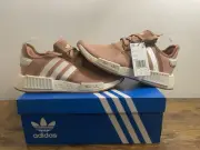 NEW Adidas Nmd R1 Raw Pink White s76006 Women’s Size 7.5