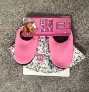 BFNY - Unicorn Swimming Bucket Hat & Stretch Swim Socks-ONE SIZE FITS ALL! -NEW!