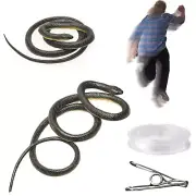 Snake Prank with String Clip - Snake on a String Prank That Chase People Toys