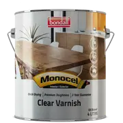 Bondall 4L Gloss Monocel Clear Timber Varnish