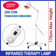 275W Infrared Heat Lamp Therapy IR Light Pain Relief Floor Stand 175cm