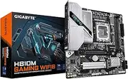 GIGABYTE H810M Gaming WIFI6 Motherboard - Intel Core Ultra (Series 2) CPUs, 4+1+2 Phase VRM, up to 6400 MHz DDR5, 1xPCIe 4.0 M.2, 2.5GbE LAN, WiFi 6, USB 3.2 Gen 1
