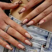 24xLeopard Print False Nail Long Coffin Press On Nails Full Cover on Nails