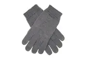 Dents Womens Pure Merino Wool Touchscreen Gloves - Shale - One Size