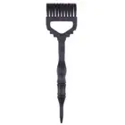 Essential Sharp Tail Comb Hair Color Dye Tint Tool Home Salon Use (Black L)