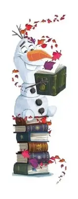 FROZEN - OLAF - BOOKMARK - BRAND NEW - BOOK READING 8684