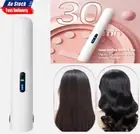 Cordless Hair Curler 2 in 1 Portable Flat Iron Hair Straightener for Home Travel
