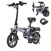 [EU Direct] AOVOPRO E14PRO Electric Bike 48V 15.6AH Battery 500W Motor 14inch Tires 60KM Max Mileage 120KG Max Load Fold