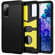 For Galaxy S20 FE Case | Spigen [ Tough Armor ] Shockproof Slim Black Cover