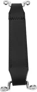 EPIGEIST Classic Leather Guitar Amp Handle Multifunctional for Luggage Drawers Cabinets Sleek Design Black