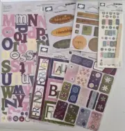 Cloud9 Design Scrapbook Stickers & Rub On Britanys Castle Collection