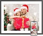 Digital Picture Frame 17" Large-Digital-Photo-Frame - Smart Dual-WiFi Electro...