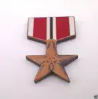 BRONZE STAR REPLICA (1-3/16") Military Hero Hat Pin P14926 EE