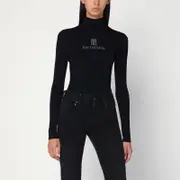 [Balenciaga] Black Nano BB turtleneck M Black