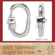 20 Solid Sterling Silver Magic Link Lock Jump Ring - Top Quality Lock Jumprings