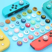 GeekShare Cat Paw Thumb Grip Caps for Switch/Lite/OLED/PS4/PS5/NS Pro/Xbox 4PCS